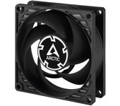 ARCTIC P8 PWM PST - Ventilador PC 80mm, Fan 80mm, Ventilador de Caja para CPU con PWM Sharing Technology (PST), Motor Muy Silencioso, Computadora, 200-3000 RPM - Negro