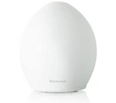 Medisana AD 635 Difusor de aromas, Vidrio mate, Ambientador, Lámpara de fragancia con timer, Fragancia ambiental eléctrica, Aceites esenciales, Luz bienestar en 6 colores, 100 ml