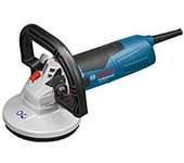 Bosch Professional GBR 15 CA - Lijadora de hormigón (1500 W, Ø 125 mm, cubierta anti-polvo, en maletín)