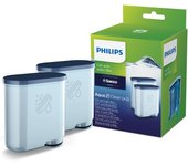 Philips Original - 2 Filtros Antical AquaClean para el Depósito de Agua de Cafeteras Superautomáticas - Mayor rendimiento y sabor más intenso (CA6903/22)