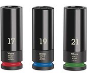 WERA-05004595001-Wheel Impaktor C Set 1 - Juego de llaves de vaso, de arrastre de 1/2"