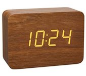 TFA-Dostmann 60.2549.08 despertador Reloj despertador digital Marrón