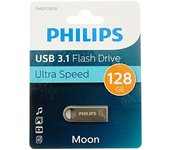 Philips Moon Edition 3.1 unidad flash USB 128 GB USB tipo A 3.2 Gen 1 (3.1 Gen 1) Gris