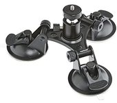 Mantona 3 Patas Soporte con Ventosa para GoPro - Negro