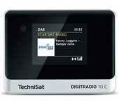 TechniSat DIGITRADIO 10 C - Adaptador de Radio Digital Dab+ (Pantalla a Color, Bluetooth, Mando a Distancia, Despertador, Ideal para actualizar los Sistemas de Alta fidelidad) Negro y Plateado