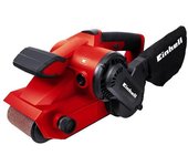 Einhell Lijadora de banda TC-BS 8038 (800 W, superficie de lijado 76x142 mm, inserto de protección cerámica 380 min.-1, asa adicional, aspiración de polvo integrada, incl. banda de lijado)