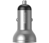 Baseus CCBX-0S cargador de dispositivo móvil Universal Plata Encendedor de cigarrillos Auto