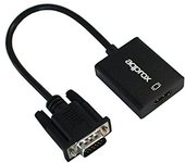 Approx appC25 0,2 m HDMI tipo A (Estándar) VGA (D-Sub) Negro