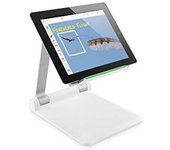 Belkin B2B118 mueble y soporte para dispositivo multimedia Verde, Plata Tableta Carro para administración de tabletas
