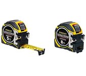 STANLEY FATMAX - XTHT0-33671 - Auto Lock Cinta Métrica Magnética 5 M x32 mm - Cinta Grande - Recubierta de Mylar y Blindada - Posición Cero Real - Clase Ii - Gancho de 3 Remaches - Estuche Bi Material