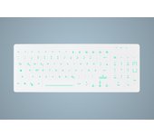 Active Key AK-CB7012 teclado USB Alemán Blanco