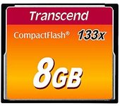 Transcend TS8GCF133 - Memoria Compact Flash de 8 GB