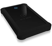 ICY BOX IB-233U3-B Carcasa de disco duro/SSD Negro 2.5"