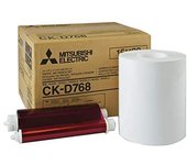 Mitsubishi Electric CK-D768 Color blanco - Papel fotográfico (Color blanco, 6" x 8", 400 hojas, 152 x 203 mm)
