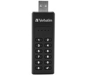 Verbatim Keypad Secure - Unidad USB 3.0 de 128 GB Cifrada con un teclado integrado de acceso - Negro