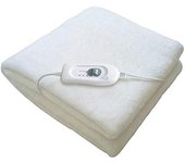 Haeger UB-070.005A manta eléctrica y almohadilla 60 W Blanco Poliéster, Lana