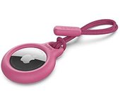 Belkin - Funda con correa para AirTag (Secure Holder, cubierta protectora, protector para Air Tag con borde elevado antiarañazos) Rosa
