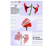 Olympia 1x100 DIN A5 125 micron plastificador 100 pieza(s)