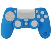 Trust gaming gxt 744b funda de silicona para mando ps4 - color azul