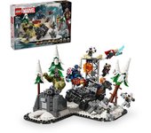 LEGO Marvel Vengadores Reunidos: Era de Ultrón Juguete de Construcción con 8 Minifiguras Inc. Thor, Hulk, Capitán América, Iron Man y Viuda Negra, Regalo para Niños y Niñas de 10 Años o Más 76291
