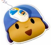 Pocoyo PCY-BUNDLE-2 ratón USB tipo A Óptico 800 DPI