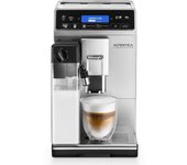 De'Longhi Autentica Cappuccino - Cafetera Superautomática, Depósito para Leche, Espumador de Leche, Recetas Automáticas, Pantalla LCD y Panel Táctil, 1450 W, ETAM 29.660.SB, Plata