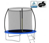 vidaXL Cama Elástica Redonda 100 Kg 244x55 Cm