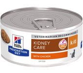 Hill´s Prescription Diet Hill's Gatos k/d Kidney Care Pollo Latas 156 gr