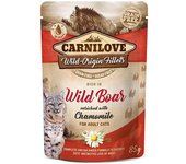 Carnilove Gatos Jabalí Grain Free Sobres 24 x 85 gr