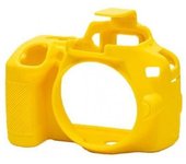 Funda silicona Easycover para Nikon D3500 Amarillo