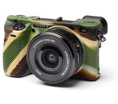 Funda silicona Easycover para Sony A6500 Camuflaje