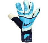 Nike - Guantes de portero Grip3, Unisex, Blue fury-Glacier blue-Blackened blue, 10