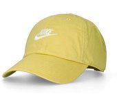 Nike - Gorra Club, Unisex, Saturn Gold-White, M/L