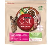 1.5 KG Purina One Adult Mini Weight Control Sterilised Pavo y Arroz pienso para perros