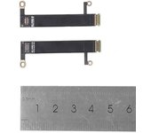 Placa Willhom Cables De Retroiluminación De Pantalla Lcd Izquierda Y Derecha De Repuesto Para Macbook Pro Retina De 13" A1706, A