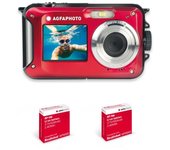 Cámara Digital Compacta AgfaPhoto Realishot WP8000 24 MP 16x Zoom Digital Sensor CMOS Resistente al Agua Flash y Estabilizador