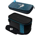 PDP Overnight Glow Sheikah Shoot Pull-n-Go Estuche de Doble Funda para Nintendo Switch