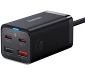 Baseus Travel Charger GaN3 Pro Cargador Para portatiles y Smartphones 65W Carga Rápida USB-C 1.5M