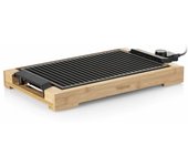 Tristar BP-2785 Parrilla y Barbacoa Eléctrica Cocina 37x25cm 2000W Bambú