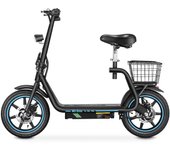 Honey Whale M5elite Patinete Eléctrico Motor 500W Autonomía 45km Frenos De Disco Negro