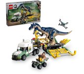 Lego Jurassic World Misiones Dinosaurio: Camión de Transporte del Allosaurus para Niños de 8+ Años