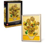 Lego Art Vincent Van Gogh: Los Girasoles, Set de Construcción Obra de Arte Mural Pictórica 18+ Años