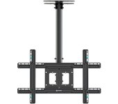 Onkron N1L-BLK Soporte Inclinable/Giratorio de Techo para TV 32 -80" VESA 600x400 Máx 68.2Kg