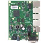 Router Mikrotik RB450Gx4 Alámbrico Gigabit Ethernet 716MHz 1024MB MicroSD Verde