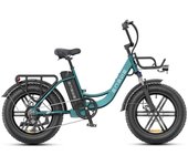 Engwe L20 Boost Bicicleta Eléctrica Motor 250W Batería 48V/13Ah Neumáticos de 20" Verde