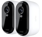 Cámara IP Arlo Essential 2K Pack 2 cámaras Wireless 1440p visión nocturna y detección movimiento