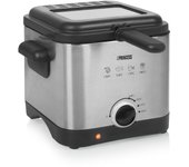 Freidora tradicional Princess 182612 1.5L 1000W Acero Inoxidable control preciso ventana