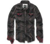 Brandit Duncan Camisa - Negro Marrón (2XL)