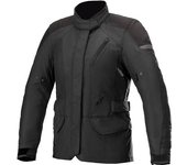 Alpinestars Stella Gravity Drystar Chaqueta textil para motocicletas para damas - Negro (2XL)