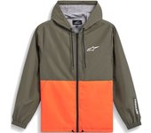 Alpinestars Speeder Chaqueta textil - Verde Naranja (XL)